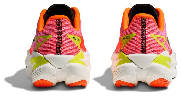 Hoka Mach X 3 Running Shoes Pink/Orange Women