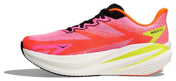 Hoka Mach X 3 Running Shoes Pink/Orange Women