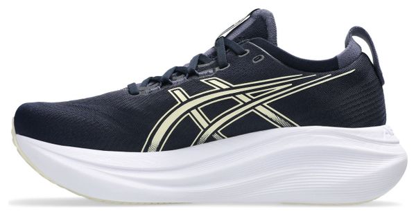 Asics Gel-Nimbus 27 hardloopschoenen blauw/geel heren