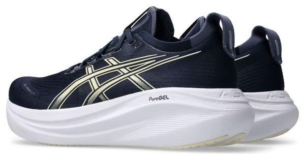 Asics Gel-Nimbus 27 hardloopschoenen blauw/geel heren