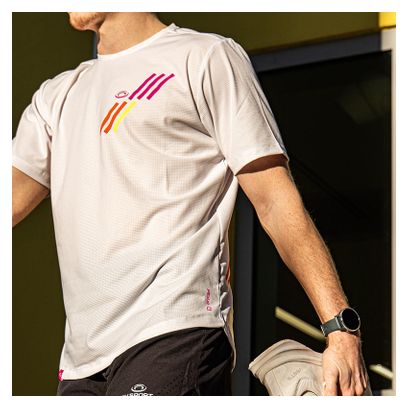 BV Sport Light short-sleeved jersey White/Pink Unisex