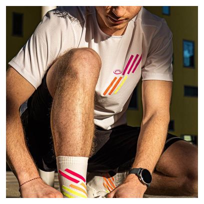 BV Sport Light short-sleeved jersey White/Pink Unisex