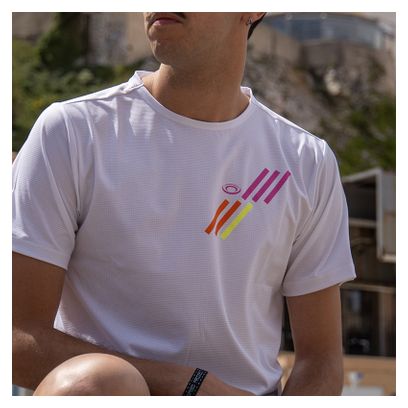 BV Sport Light short-sleeved jersey White/Pink Unisex