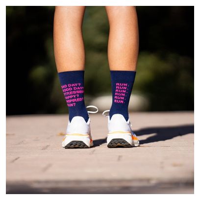 Sporcks Socken Just Run Blau/Pink