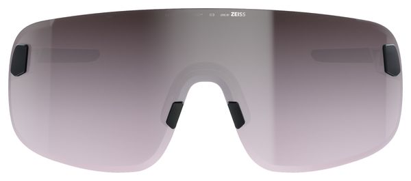 POC Elicit Sunglasses in Black/Clarity Road/Sunny Silver