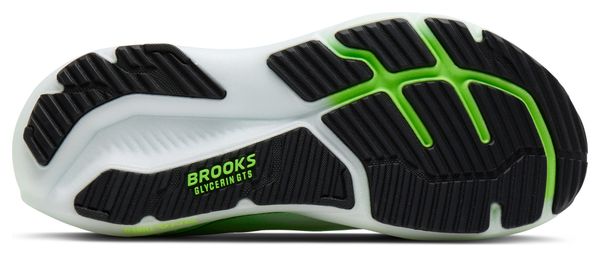 Zapatillas de running Brooks Glycerin GTS 23 Blanco/Verde Hombre