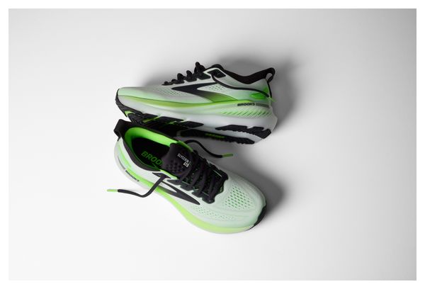 Zapatillas de running Brooks Glycerin GTS 23 Blanco/Verde Hombre
