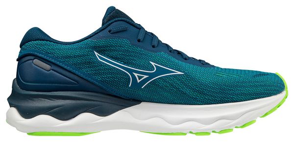 Chaussures de Running Mizuno Wave Skyrise 3 Bleu Vert