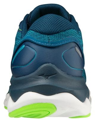 Chaussures de Running Mizuno Wave Skyrise 3 Bleu Vert