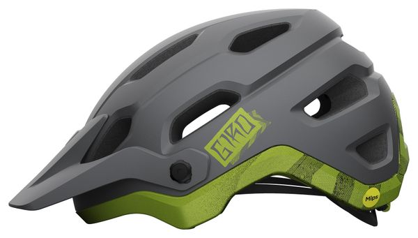 Giro Source MIPS All-Mountain Helm Grijs Groen 2022