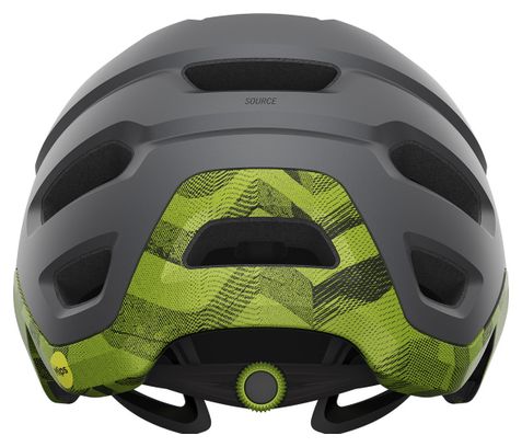 Giro Source MIPS All-Mountain Helm Grijs Groen 2022