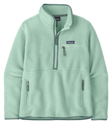Forro polar Patagonia Retro Pile Marsupial 1/2 Zip Verde Mujer