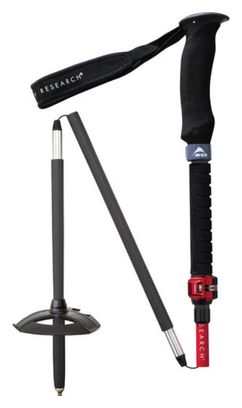 Bâtons MSR DynaLock Ascent Carbone Noir/Rouge