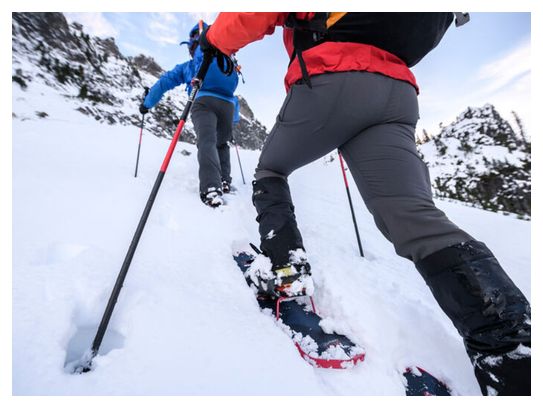 Bâtons MSR DynaLock Ascent Carbone Noir/Rouge