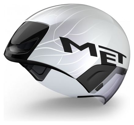 MET Codatronca Casco Bianco Argento Opaco Lucido