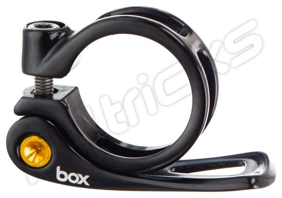 Schnellspanner-Sattelklemme BOX Helix Black 31.8