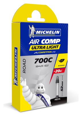 Tubo Ultralight Michelin Aircomp Presta 52 mm