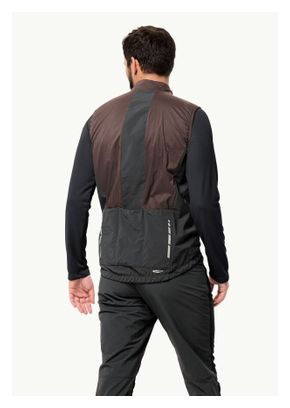 Gilet Sans Manches Jack Wolfskin Morobbia Alpha Rouge Foncé