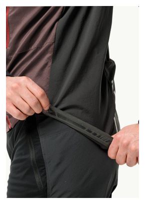 Gilet Sans Manches Jack Wolfskin Morobbia Alpha Rouge Foncé