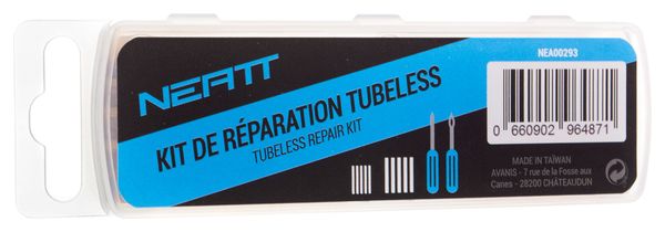 Kit de Mèches de Réparation Tubeless Neatt Outils + 10 Mèches