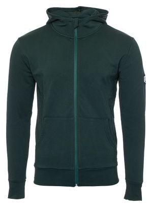 LeBram Écusson Hoodie Full Zip Fir Green