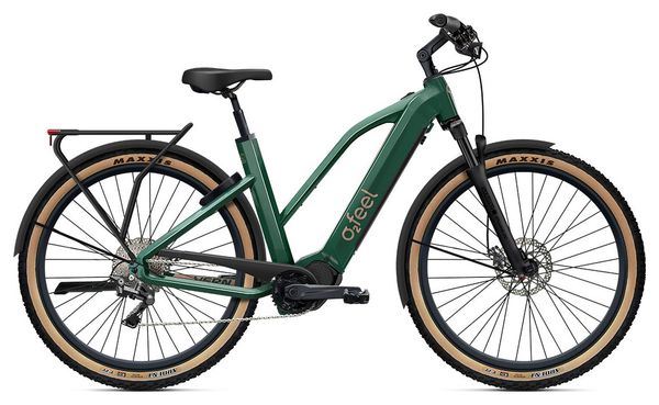 O2 Feel Vern Adventure Power 8.1 Mid Shimano Deore 10V 720 Wh 27.5'' Emerald Green  mountain bike elettrica