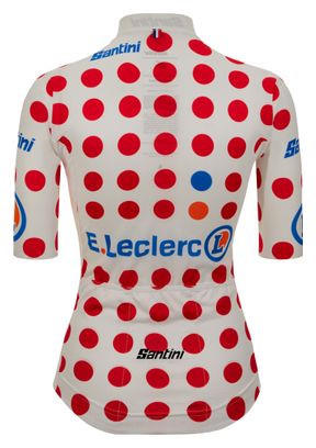 Santini Tour de France Women's Short-Sleeve Polka Dot Jersey