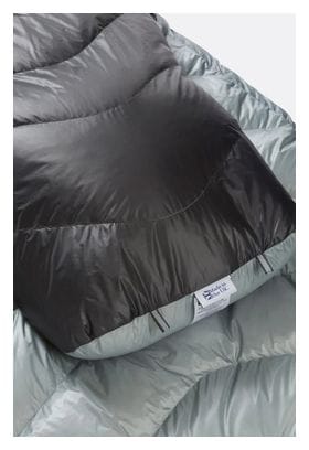 Rab Mythic Ultra 180 Daunenschlafsack Grau/Schwarz