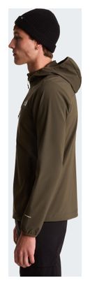 Giacca Softshell The North Face Nimble 2.0 Hoodie verde da uomo