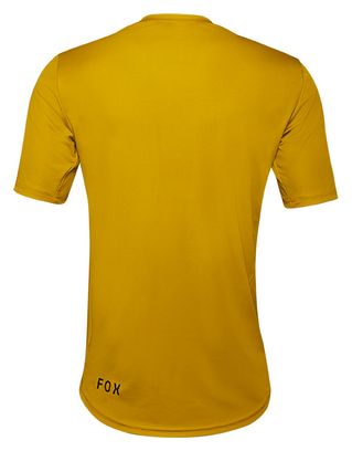 Maillot Manches Courtes Fox Ranger Lab Head Jaune