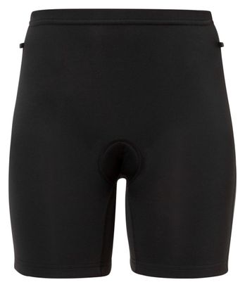 Sous-Short Femme avec Peau Vaude Bike III Noir