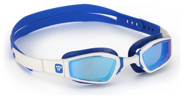 Lunettes de bain Michael Phelps Ninja Blanc / Bleu Verres Bleus