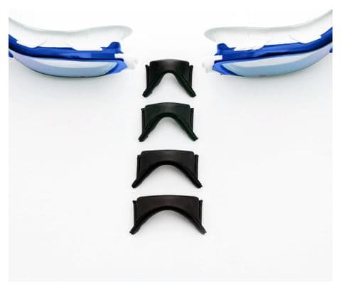 Lunettes de bain Michael Phelps Ninja Blanc / Bleu Verres Bleus