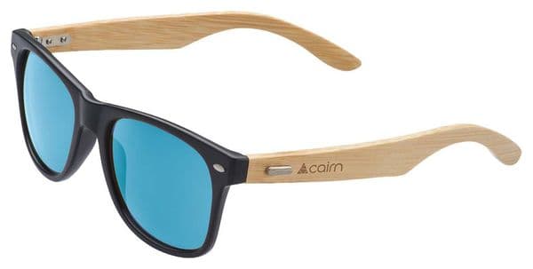 Cairn Hybrid Matte Black/Blue Goggles