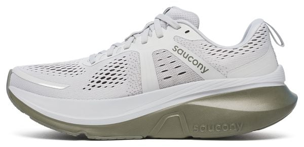 Hardloopschoenen Saucony Guide 18 Wit/Kaki Heren