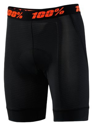 100% Crux Liner Kindershorts Schwarz