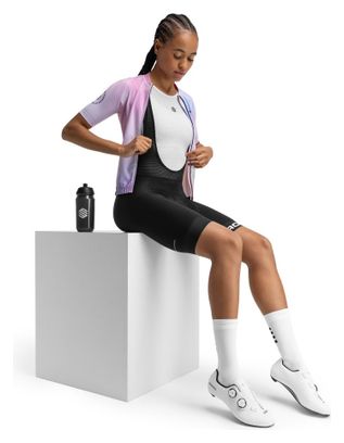 Cuissard vélo court femme Cyclisme Brabant Noir