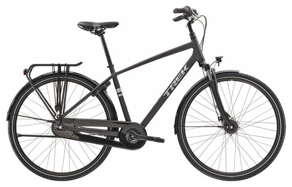 Vélo de Ville Trek District 1 Equiped Shimano Nexus 7V Matte Dnister Black 2023