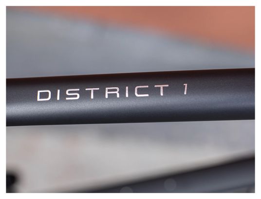 Vélo de Ville Trek District 1 Equiped Shimano Nexus 7V Matte Dnister Black 2023