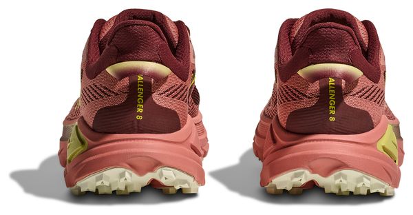 Hoka Challenger 8 Large Scarpe da trail da donna Marrone/Giallo
