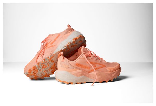 Brooks Caldera 8 Scarpe da trail rosa/arancio da donna