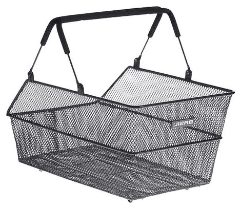 BASIL Panier À Vélo Cento Multi System 45 X 33 X 24 Cm - Noir