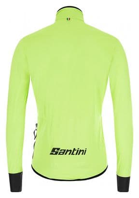 Santini Guard Nimbus Waterproof Jacket Fluo Yellow