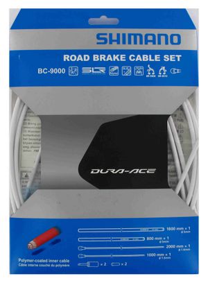 Shimano Dura-Ace 9000 Road Brake Cable Set White