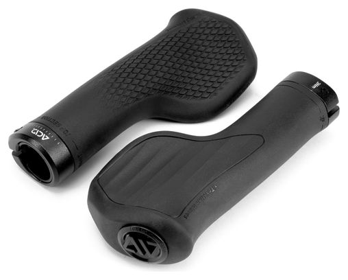 Impugnature ergonomiche Acid Travel Comfort Nero