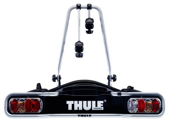 Thule EuroRide 940 Portabiciclette Tow Ball Presa 13 Pin - 2 Biciclette Nero / Argento