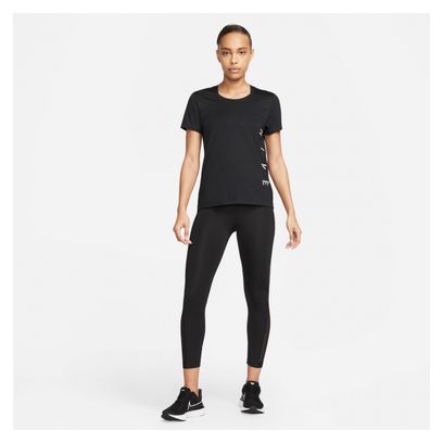 Collant Long Femme Nike Dri-Fit Fast Noir 