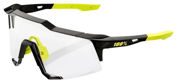 Brille 100% Speedcraft Schwarz - Photochromatische Linse