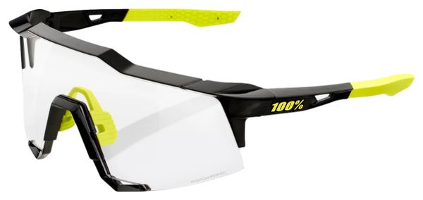 Lunettes 100% Speedcraft Noir - Lentille Photochromique