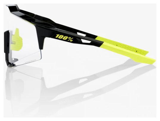 Lunettes 100% Speedcraft Noir - Lentille Photochromique